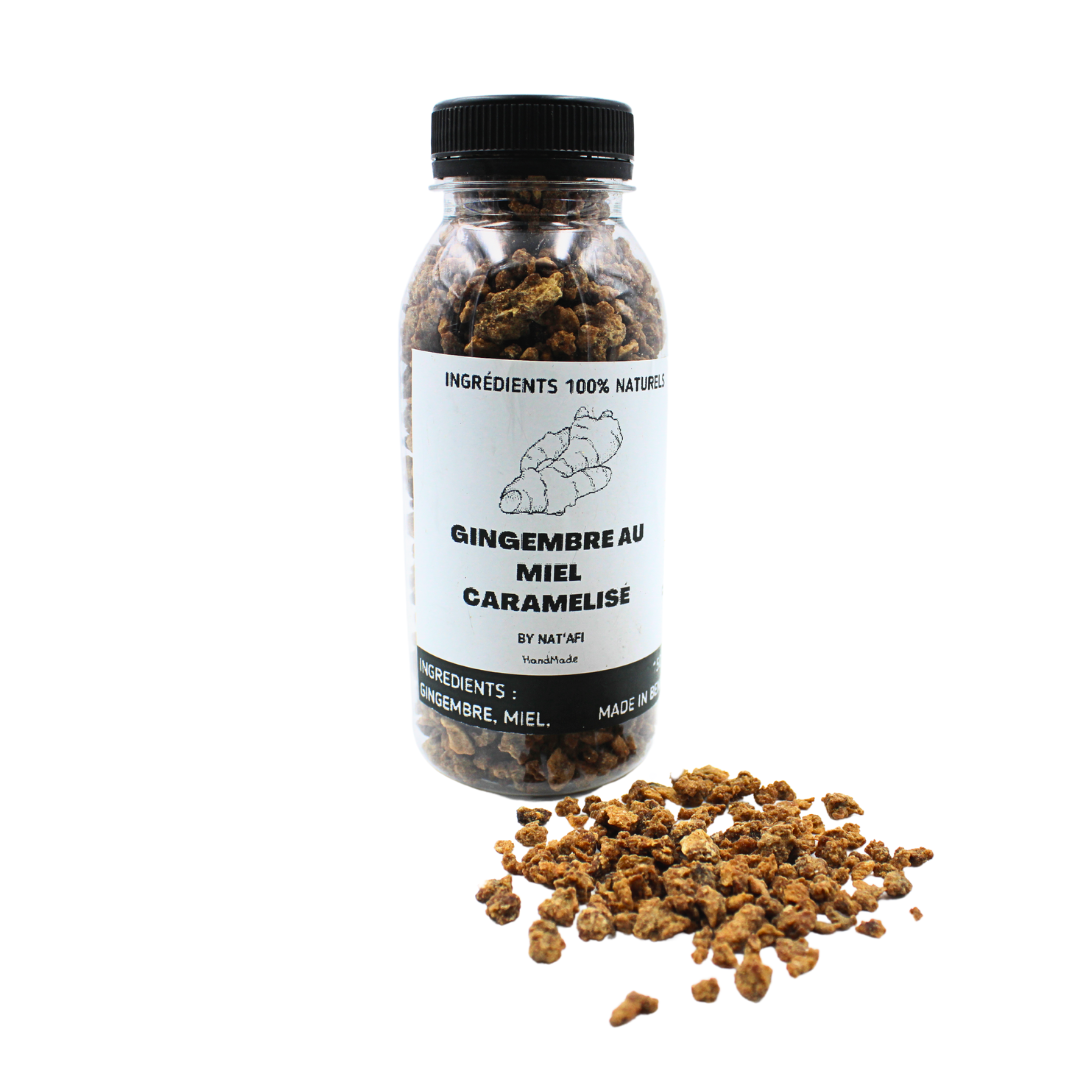 🍯 Gingembre au Miel – L’Alliance Parfaite entre Piquant et Douceur ! 🌿