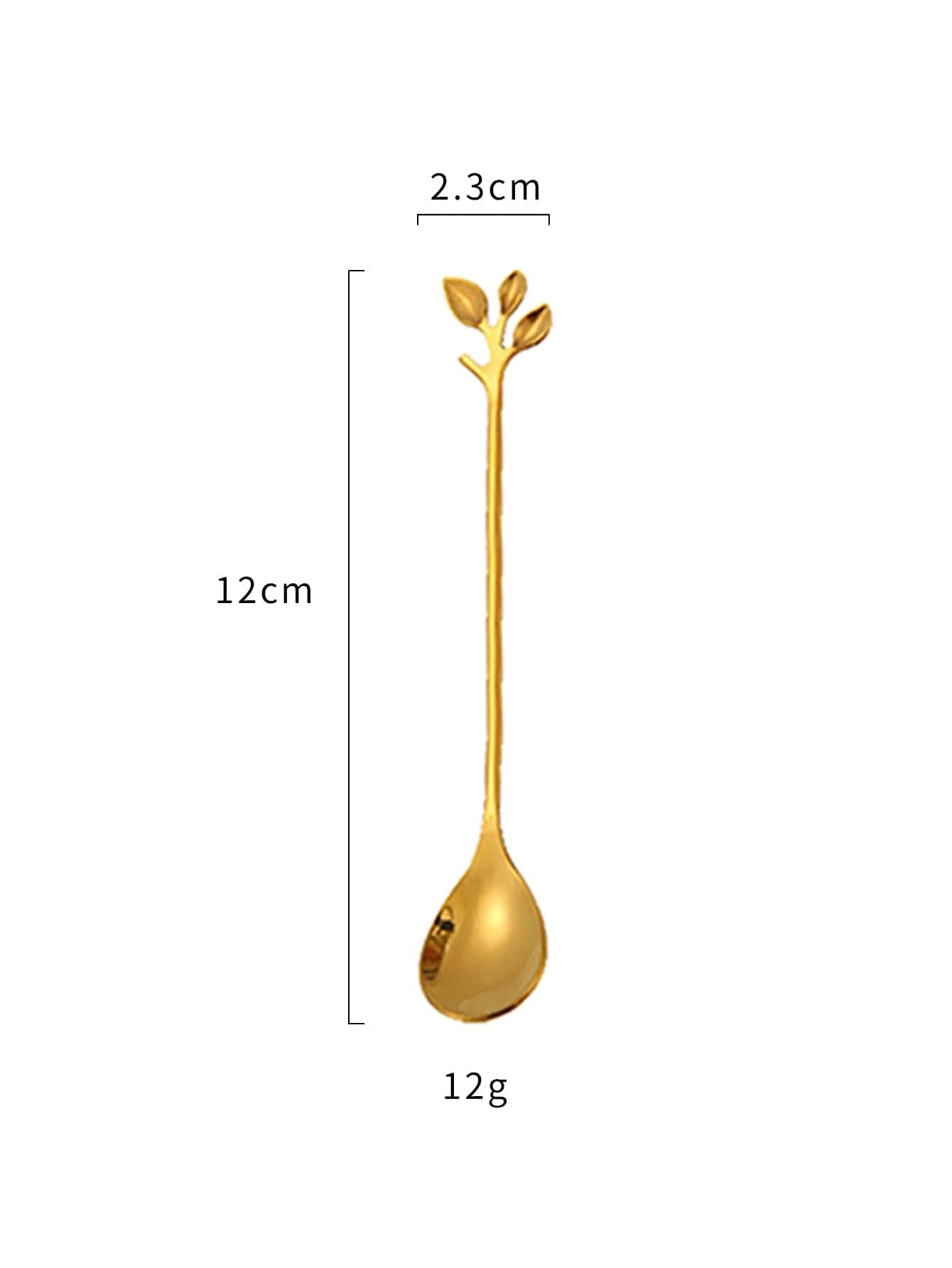 ✨ Cuillère Dorée en Acier Inoxydable : Élégance et Durabilité au Quotidien ✨