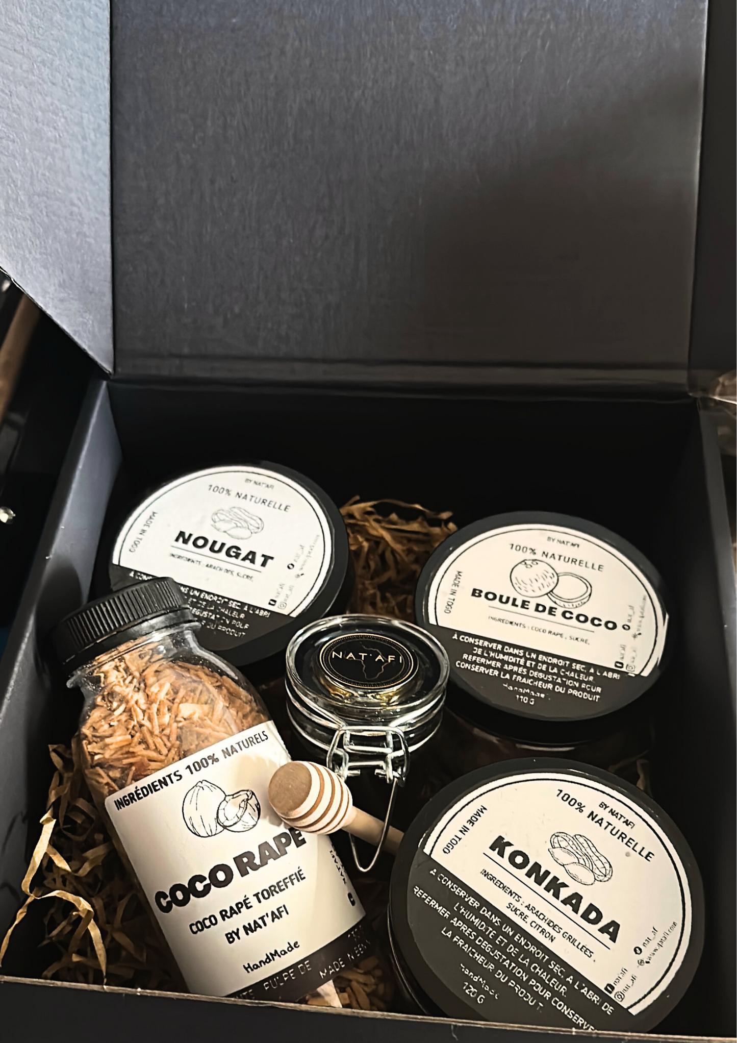 🎁 Coffret Cadeau NAT'AFI - Une Invitation à l'Authenticité Africaine 🌍