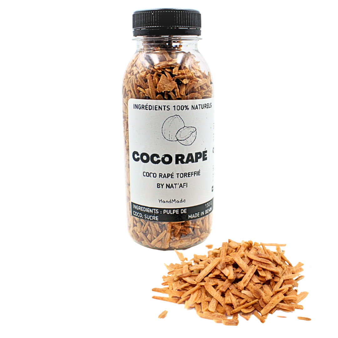 🥥 Coco Râpé – L’Exquise Richesse de la Noix de Coco ! 🥥