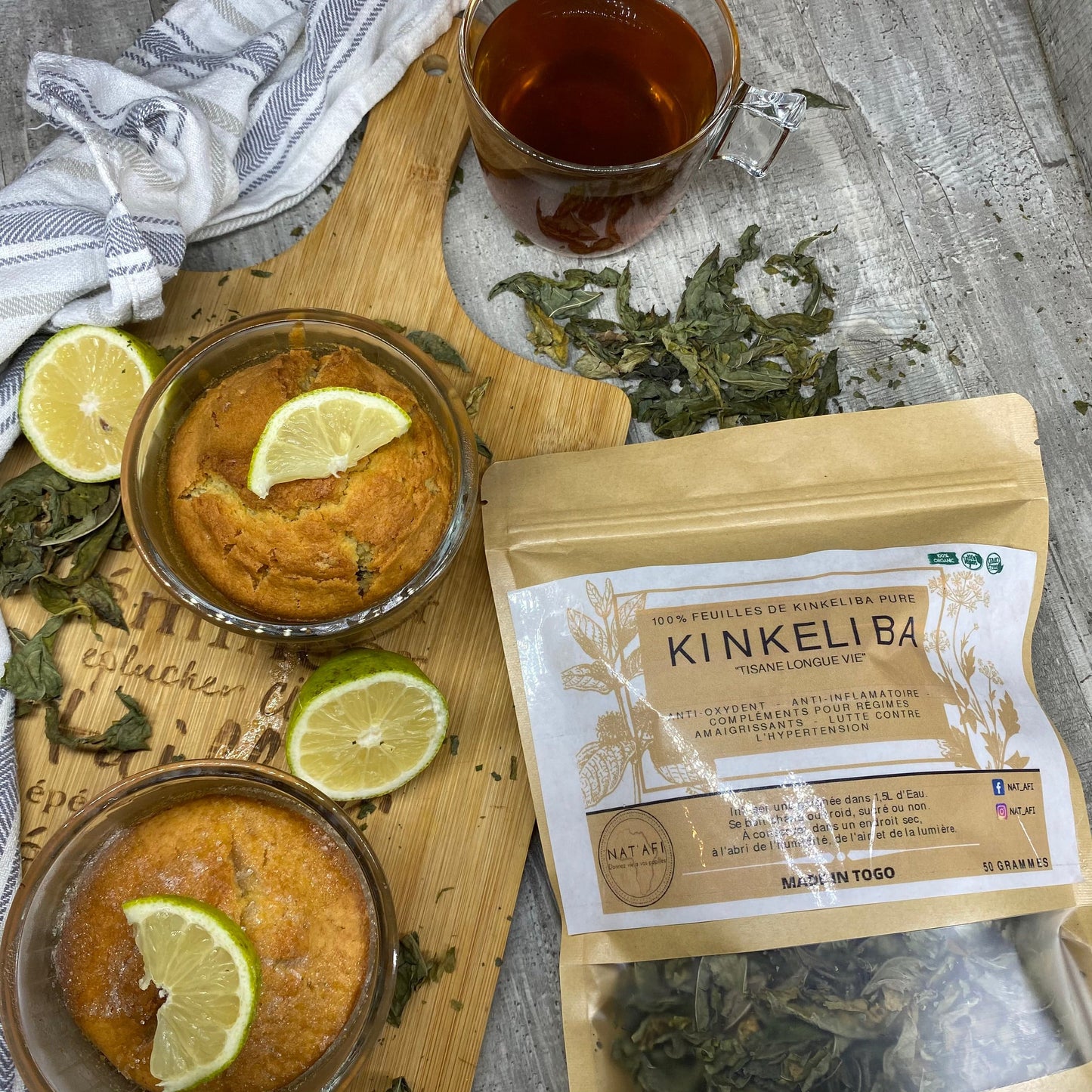 🍃 Feuilles de Kinkeliba – L’Infusion Longue Vie ! 🍃